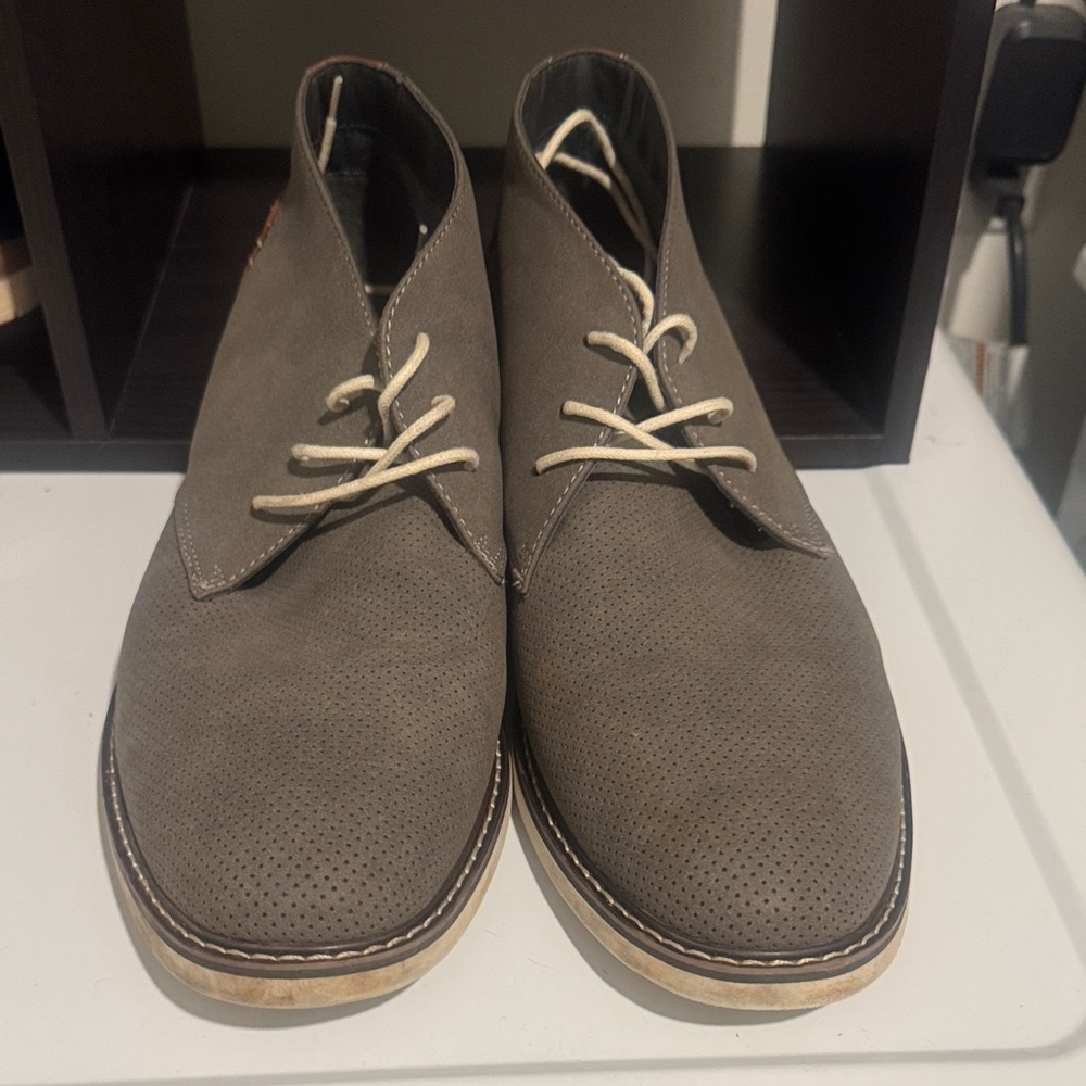 Sonoma Gray Chukka Boots for Men
